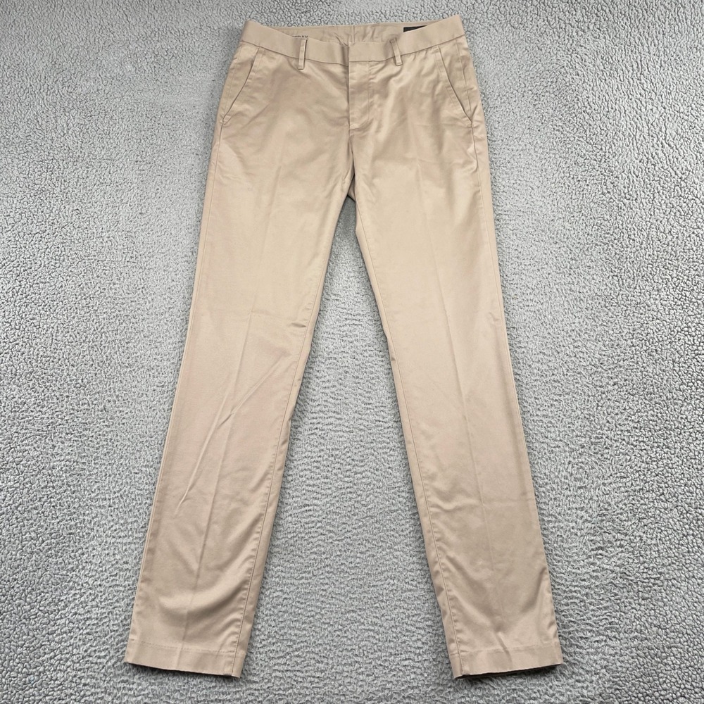 Bonobos Pants Mens 32/34 Tan Chino Tailored Fit Weekday Wednesday Stretch Khaki